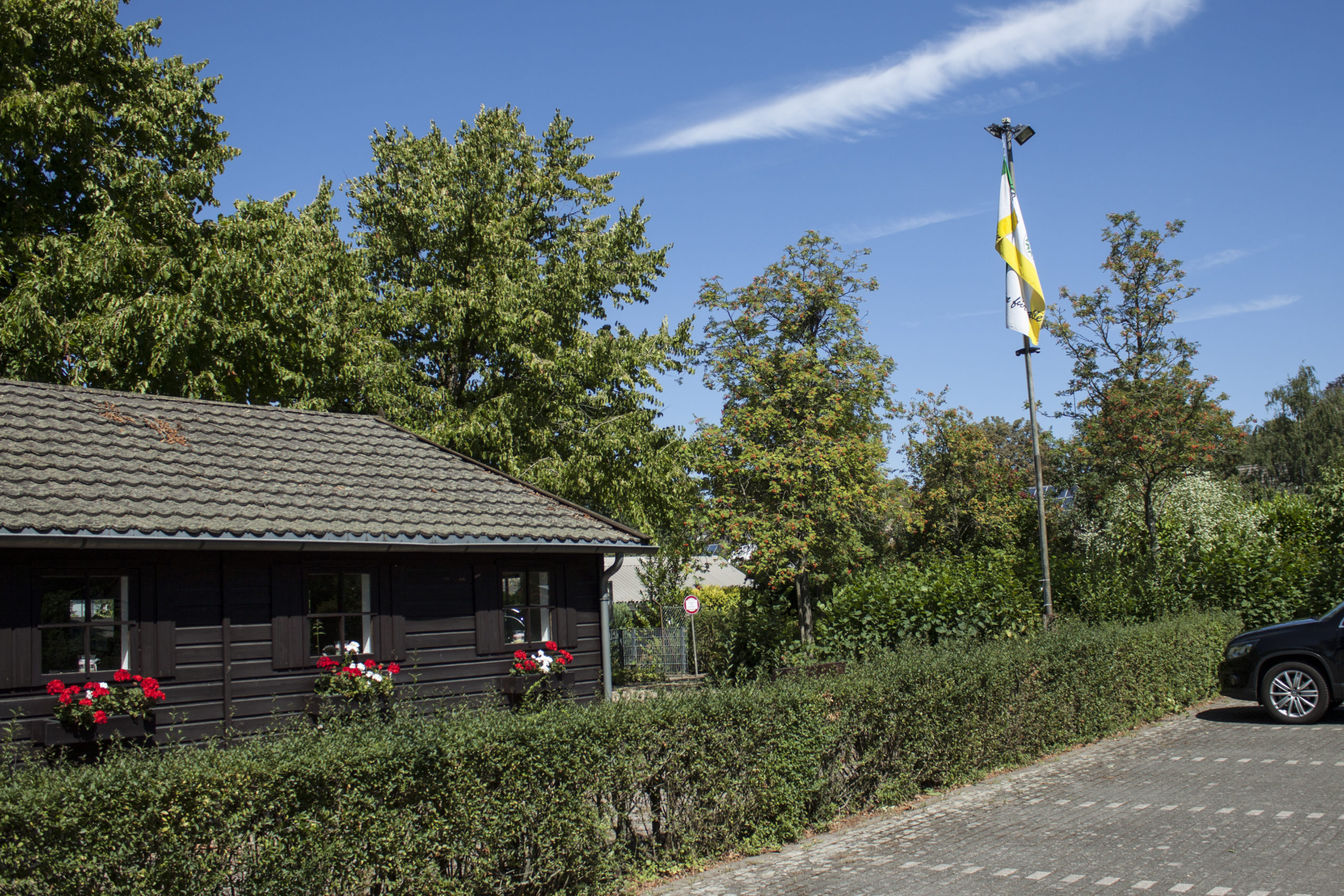 Das Vereinsheim Gartenbauverein Krefeld Nord West E V